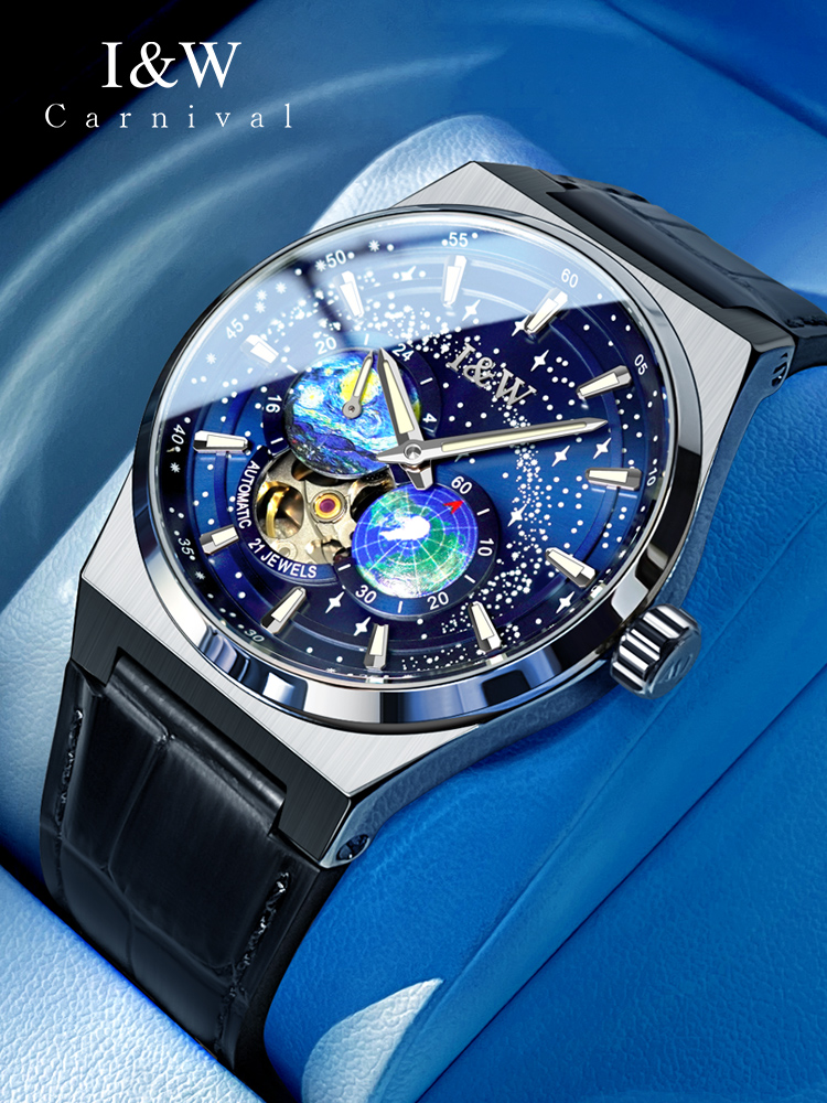 Luxury Watch Second Hand - كرنفال جديد ميوتا حركة ساعة أوتوماتيكية