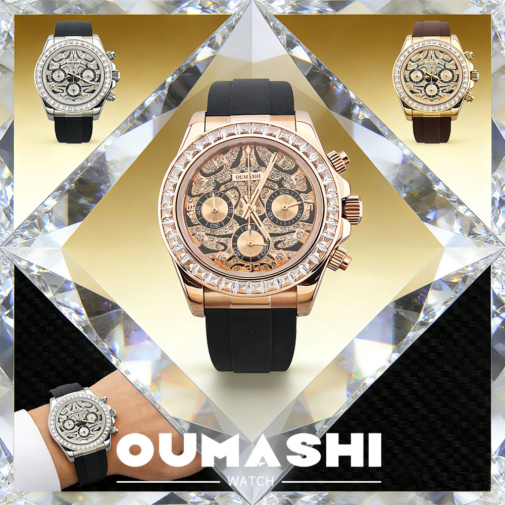Luxury Watch Dial - 39 مللي متر ساعة رجالي VK63