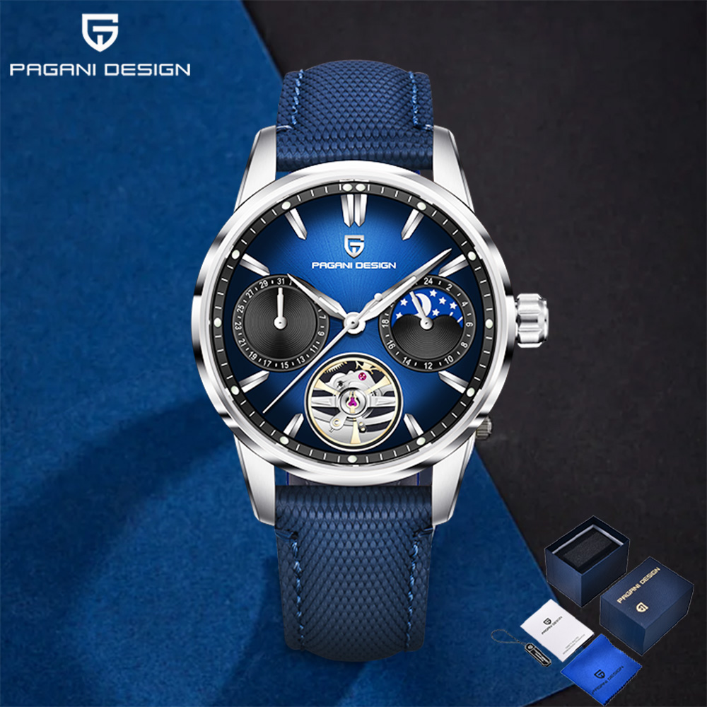 Luxury Watch Design - 2025 باجاني تصميم توربيون ساعة رجالي