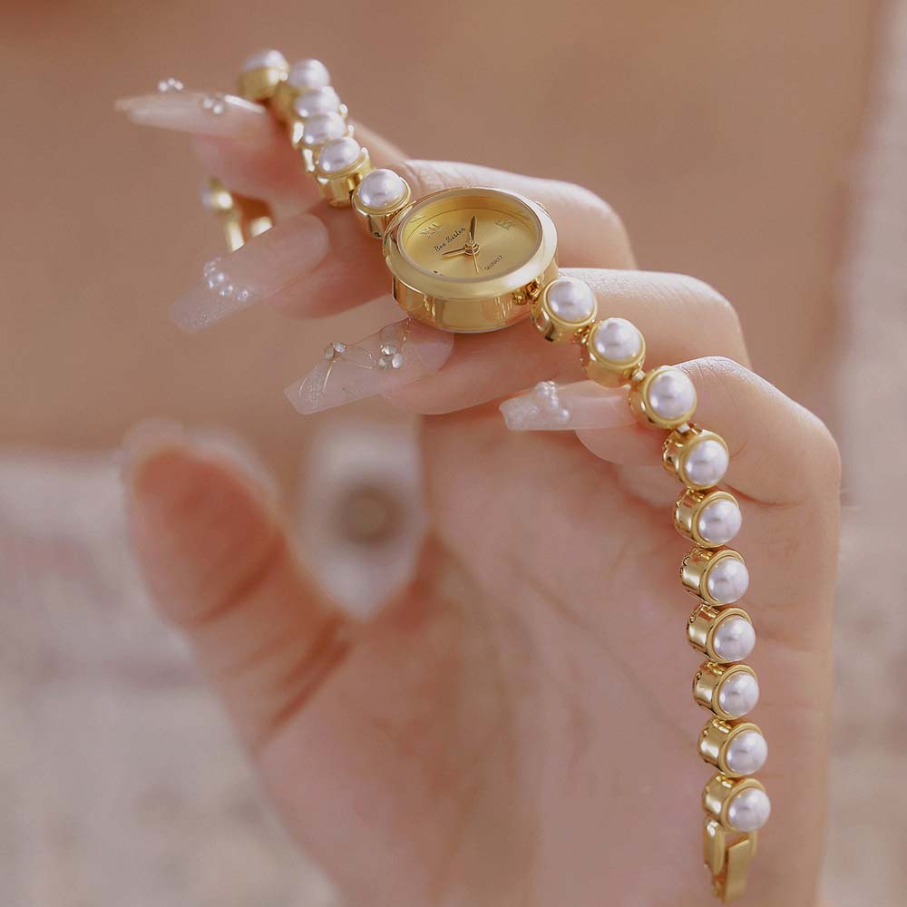 Luxury Watch Pre Owned - ساعة كوارتز نسائية جديدة من BS،