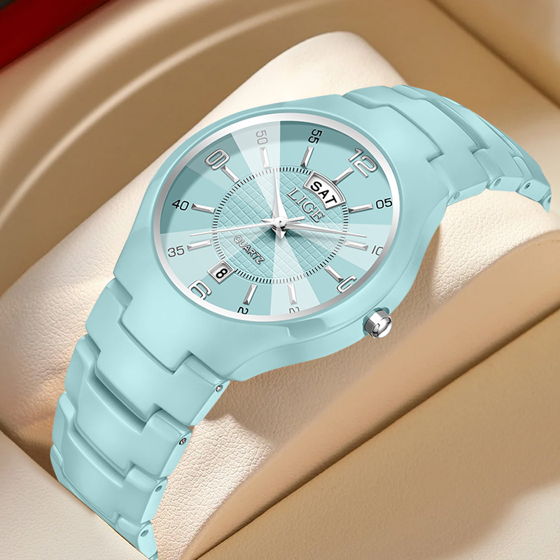 Luxury Watch Dial - ساعات نسائية فاخرة وأنيقة من LIGE،