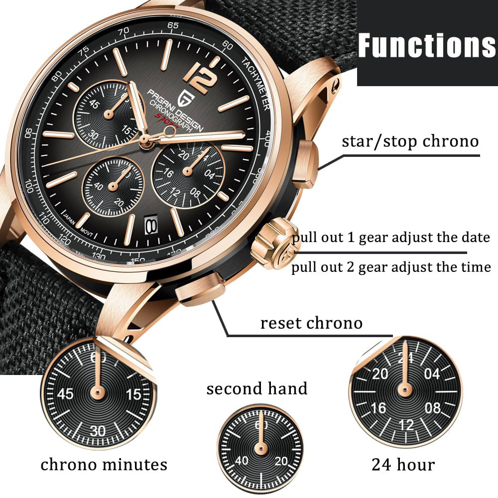 Luxury Watch Design - PAGANI تصميم جديد ساعة رجالي 41