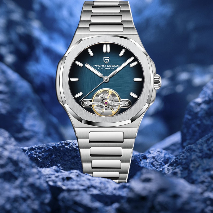 Luxury Watch Omega - PAGANI تصميم جديد الميكانيكية الجوف التدريجي