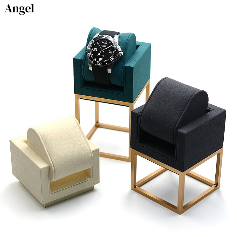 Luxury Watch Level - حامل عرض ساعات احترافي لواجهة المتجر،