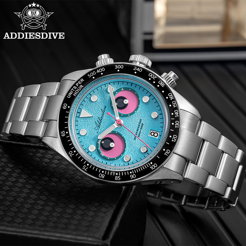 ساعة رجالية فاخرة من الفولاذ ا - مراجعة Luxury Watch Second Hand وسعره