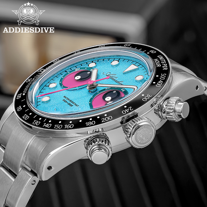 ساعة رجالية فاخرة من الفولاذ ا - مراجعة Luxury Watch Second Hand وسعره