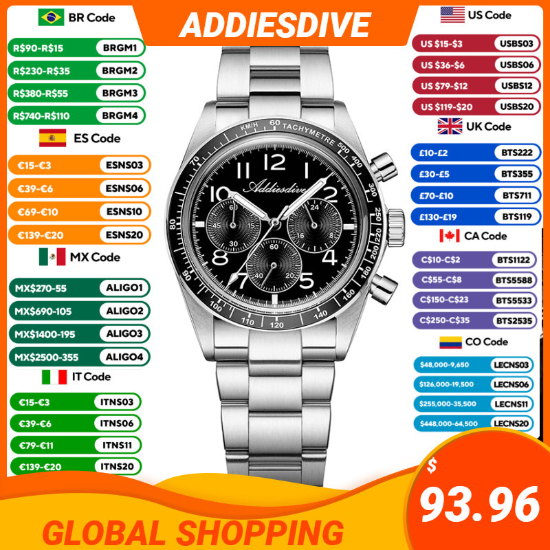ساعة ADDIESDVIE 2026 للرجال، س - مراجعة Luxury Watch Second Hand وسعره