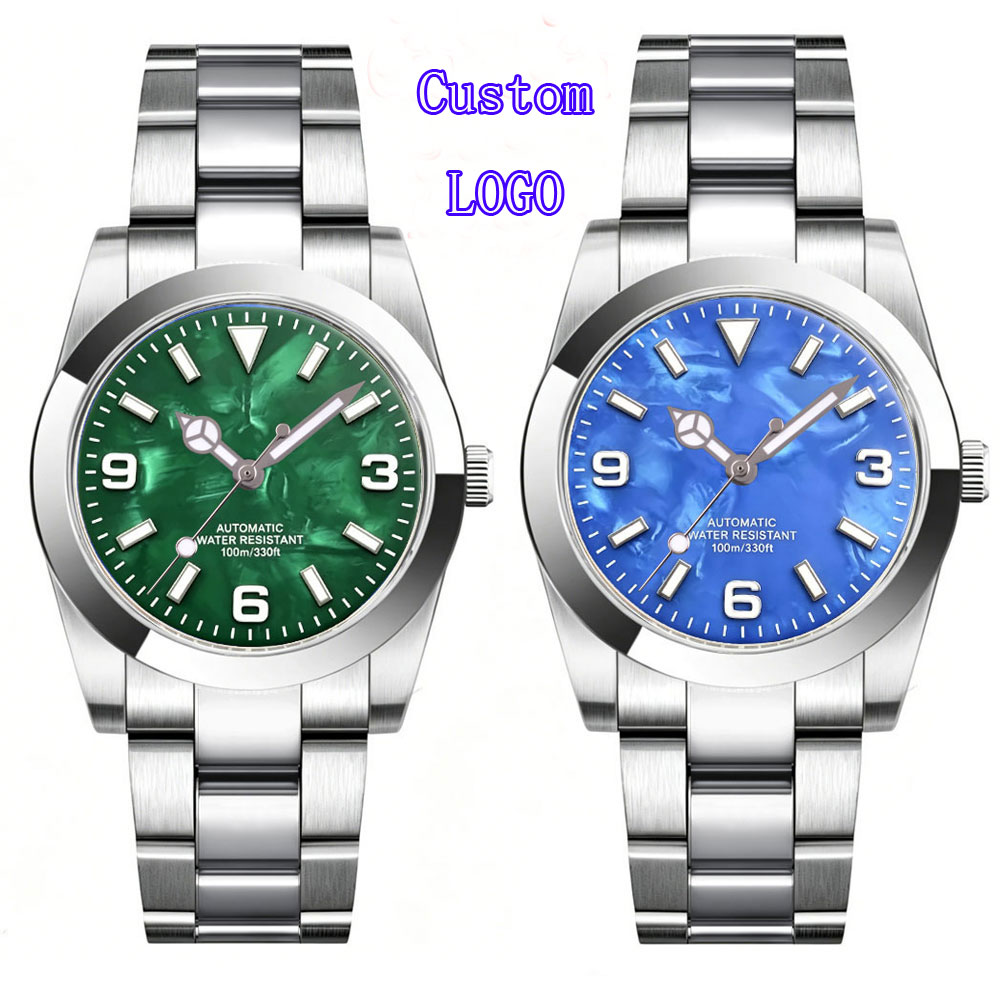 ساعة بشعار مخصص 36 مم 39 مم بق - مراجعة Luxury Watch Dial وسعره