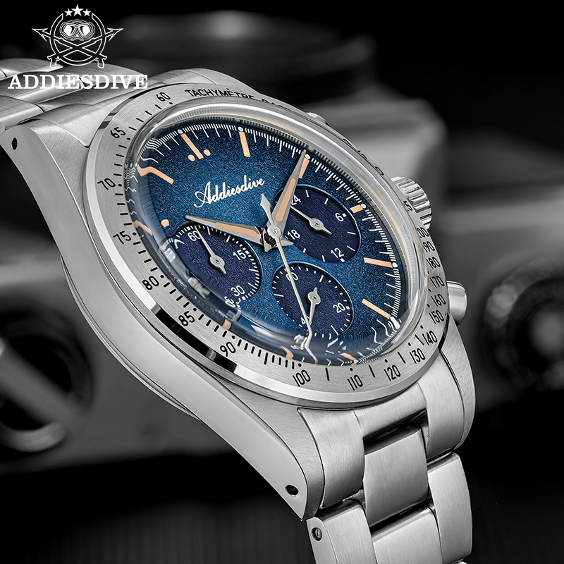 ساعات رجالية جديدة من ADDIESDI - مراجعة Luxury Watch Second Hand وسعره