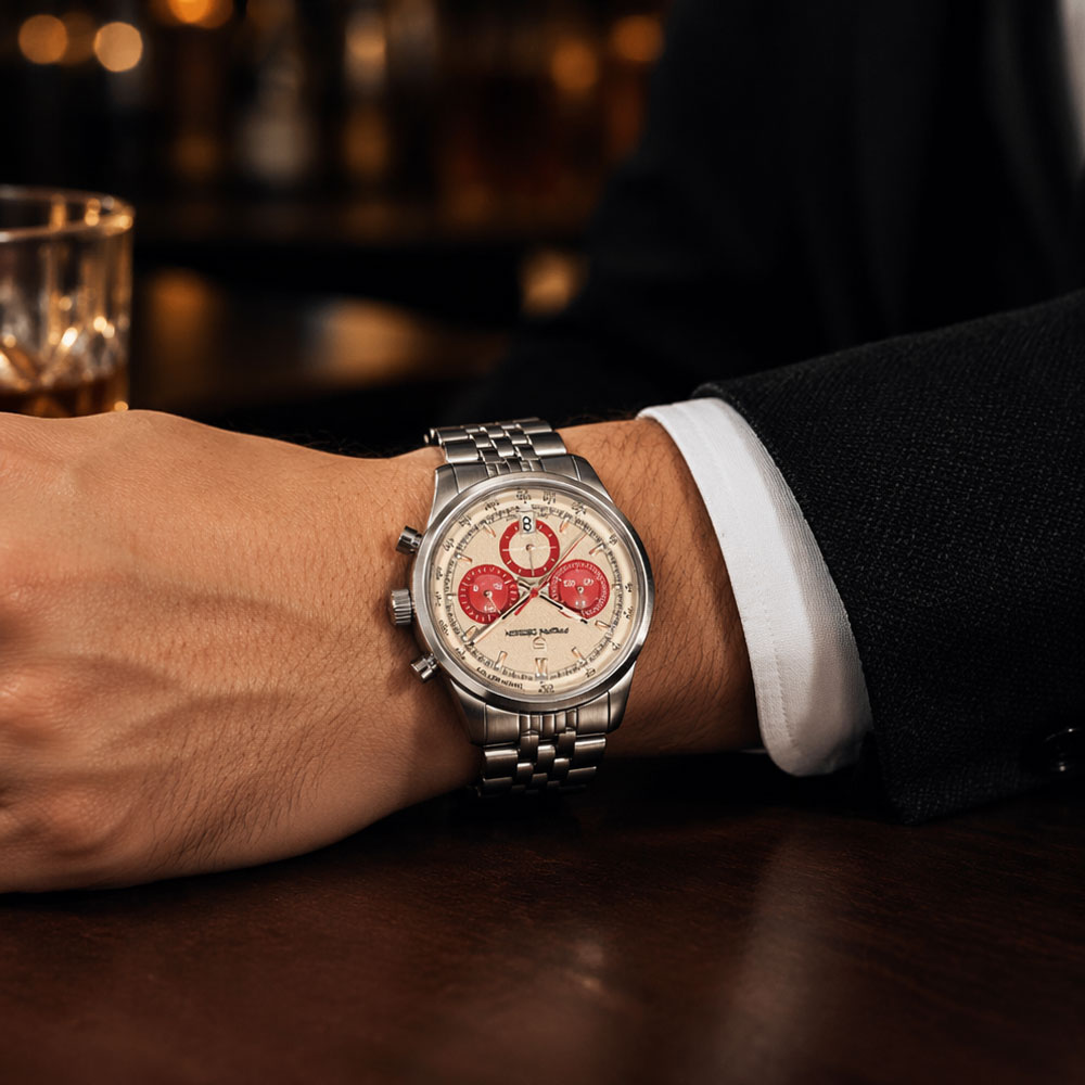ساعة يد رجالية فاخرة جديدة من  - مراجعة Luxury Watch Design وسعره