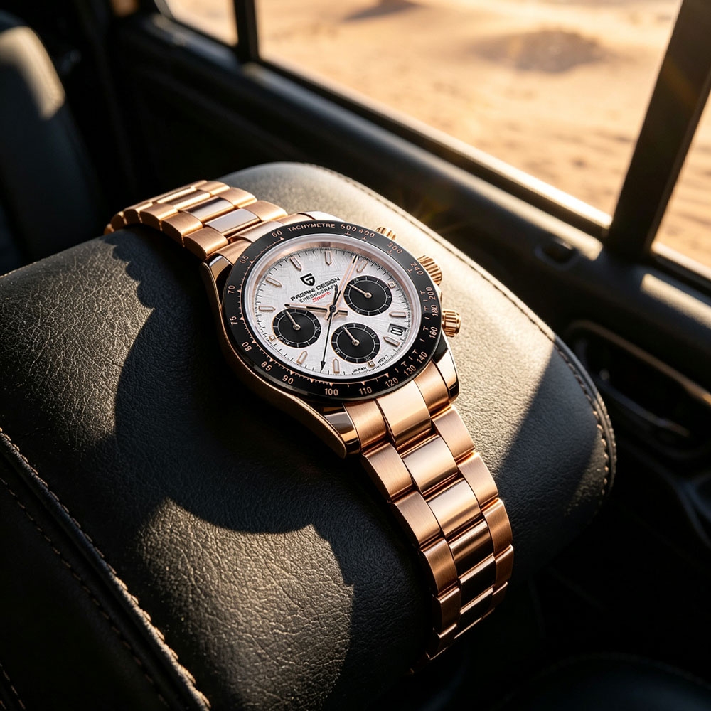 ساعة رجالية فاخرة من العلامة ا - مراجعة Luxury Watch Design وسعره