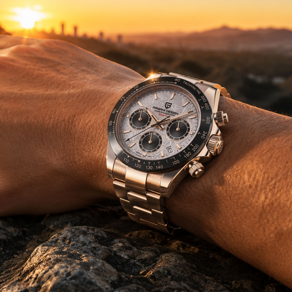ساعة رجالية فاخرة من العلامة ا - مراجعة Luxury Watch Design وسعره