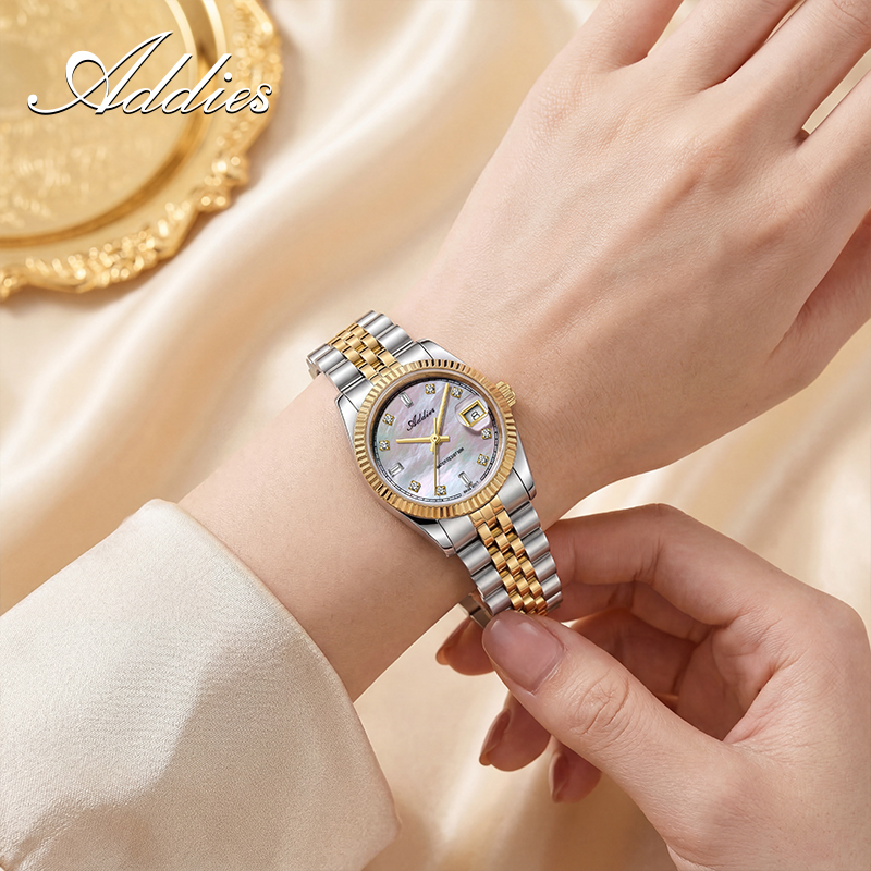 ساعات نسائية كوارتز من ADDIES  - مراجعة Luxury Watch Dial وسعره
