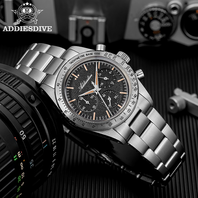ساعة كرونوغراف جديدة من ADDIES - مراجعة Luxury Watch Level وسعره